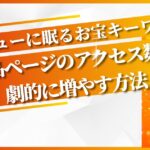 レビューに眠るお宝キーワードで、商品ページのアクセス数を劇的に増やす方法